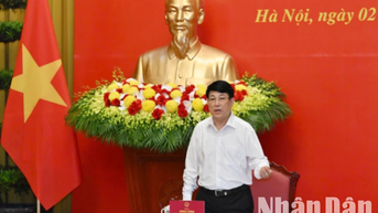 Chủ tịch nước Lương Cường chủ trì phiên họp thứ sáu Hội đồng Quốc phòng và An ninh