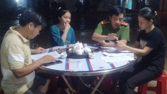 Thị trấn Phước Cát dẫn đầu toàn tỉnh về lấy ý kiến góp ý sửa đổi Hiến pháp 2013 qua ứng dụng VNEID