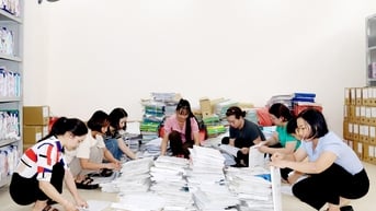 Bắc Quang đẩy mạnh chỉnh lý, số hóa tài liệu phục vụ sắp xếp tổ chức bộ máy