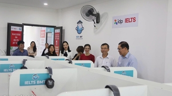 Khai trương phòng thi IELTS trên máy tính tại Đắk Lắk