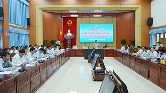 Chủ tịch UBND tỉnh An Giang Hồ Văn Mừng chủ trì họp Ban Chỉ đạo sắp xếp đơn vị hành chính, tổ chức bộ máy cấp xã