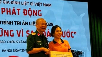 “Tri ân liệt sĩ - 2025” qua tài khoản 2707 - Ngân hàng Thương mại cổ phần Quân đội