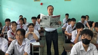 Đọc Báo Thanh Niên, thêm động lực 'trồng người'