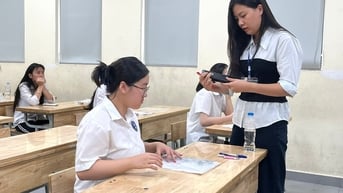 Thí sinh đến chậm quá 15 phút sau hiệu lệnh tính giờ làm bài sẽ không được dự thi