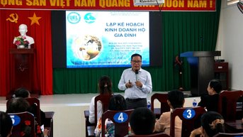 Tập huấn lập kế hoạch sản xuất kinh doanh cho thành viên vay vốn