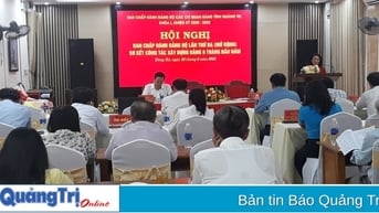 Đảng ủy các cơ quan Đảng tỉnh sơ kết công tác xây dựng Đảng 6 tháng đầu năm 2025