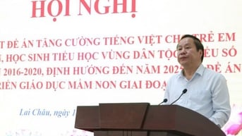 Lai Châu: Đảm bảo 100% trẻ em dân tộc thiểu số được tăng cường tiếng Việt