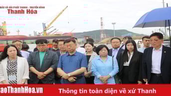 Đoàn công tác TP Seongnam (Hàn Quốc) thăm và làm việc tại Khu kinh tế Nghi Sơn