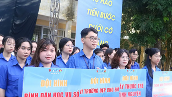 “Áo xanh” tình nguyện