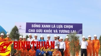 Nhà máy nhiệt điện Vĩnh Tân 4: Ra quân trồng cây xanh hưởng ứng Tháng Hành động vì môi trường năm 2025