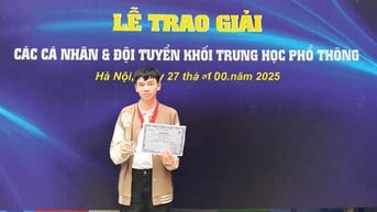Từ cậu học trò miền núi đam mê Tin học đến Á quân APIO