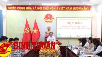 Họp báo thông tin nội dung kỳ họp thứ 35 (chuyên đề) HĐND tỉnh, khóa XI