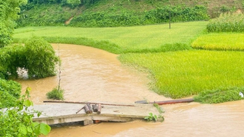 Mưa lũ gây nhiều thiệt hại tại Bắc Kạn