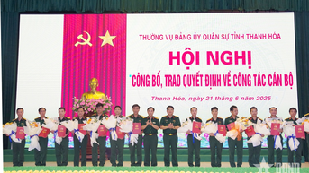 Thanh Hóa: Giải thể ban CHQS cấp huyện - một bước chuyển chiến lược trong tổ chức LLVT địa phương