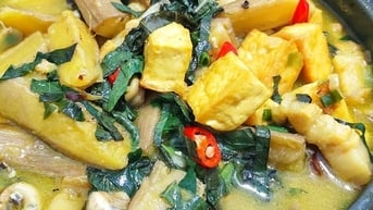 Cách nấu ốc chuối đậu thịt ba chỉ chuẩn vị, cả nhà mê
