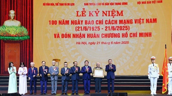 Lễ kỷ niệm trọng thể 100 năm Ngày Báo chí cách mạng Việt Nam