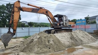 Bình Phước: Giá cát, đá xây dựng tăng cao đột biến