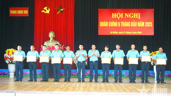Trung đoàn Không quân 930 hoàn thành tốt nhiệm vụ 6 tháng đầu năm 2025