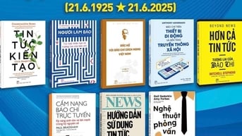 Bộ sách kỷ niệm 100 năm Báo chí cách mạng Việt Nam: