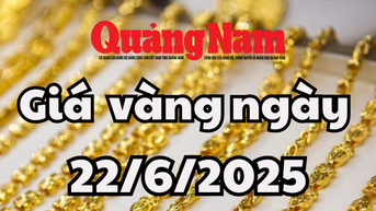 Tin tức, dự báo giá vàng ngày mai 22/6/2025 giá vàng trong nước sát mốc 120 triệu