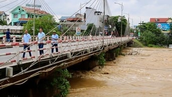 Cảnh báo lũ quét, sạt lở đất, sụt lún do mưa lớn tại Thái Nguyên