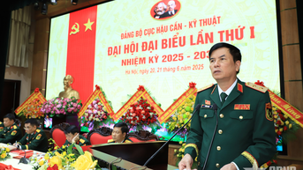 Đảng bộ Cục Hậu cần – Kỹ thuật: Bảo đảm đầy đủ, kịp thời hậu cần - kỹ thuật cho các nhiệm vụ