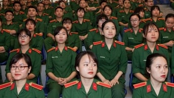 Quyền lợi hấp dẫn dành cho thí sinh trúng tuyển vào hệ quân sự các trường quân đội