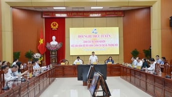 Hội nghị trực tuyến đánh giá, rút kinh nghiệm việc vận hành bộ máy hành chính tại các xã, phường mới