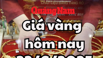 Giá vàng hôm nay 22/6/2025: Giá vàng trong nước và thế giới nín thở chờ tác động mới