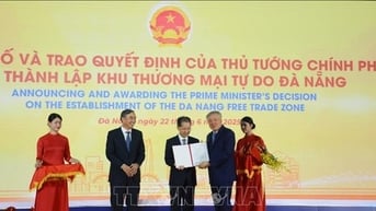 Công bố quyết định thành lập Khu Thương mại tự do thành phố Đà Nẵng