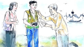 Truyện ngắn Nắng phía vàm sông