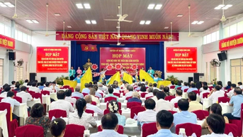 Huyện Dương Minh Châu: Họp mặt cán bộ hưu trí, trao đổi kinh nghiệm xây dựng hệ thống chính trị cấp xã mới