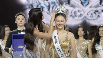Nguyễn Hoàng Phương Linh đăng quang Hoa hậu Hoàn vũ Vietnam 2025