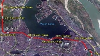 Hà Nội dự kiến thời gian khởi công dự án đường sắt đô thị tuyến 2