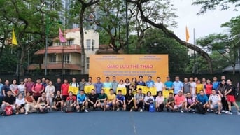 Sôi nổi chương trình giao lưu thể thao giữa các đơn vị đối ngoại và an ninh