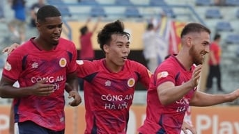 Thắng đậm Hải Phòng, Công an Hà Nội giành Huy chương đồng V.League 2024-2025
