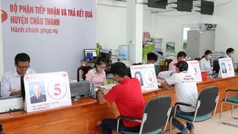 Châu Thành đẩy mạnh cải cách hành chính