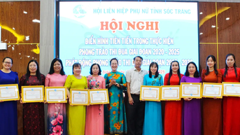 Biểu dương hơn 20.000 tập thể, cá nhân phụ nữ tiêu biểu