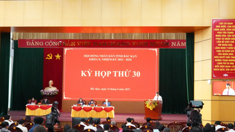 Khai mạc Kỳ họp thứ 30, HĐND tỉnh Bắc Kạn khóa X
