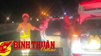 CSGT ứng cứu một tài xế ô tô nguy kịch ven quốc lộ 1A