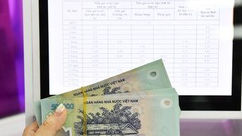 Lãi suất ngân hàng nào đang niêm yết mức cao nhất 6,1%?