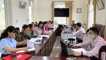 Ngân hàng Chính sách xã hội Bình Xuyên dư nợ tăng gần 18%