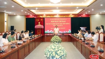 Họp Ban chỉ đạo thi tốt nghiệp THPT tỉnh Sơn La năm 2025