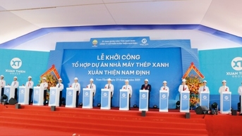 Khởi công siêu dự án Thép Xanh Xuân Thiện: Đòn bẩy công nghiệp hóa và kinh tế biển Nam Định