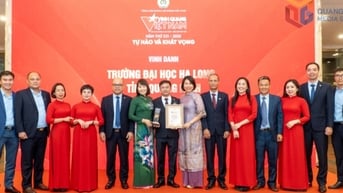 Chương trình Vinh quang Việt Nam 2025: Vinh danh Trường Đại học Hạ Long