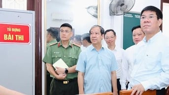 Bộ trưởng Nguyễn Kim Sơn: Coi thi đúng quy chế, xử lý nghiêm, không du di