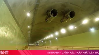 Diện mạo hầm xuyên núi duy nhất trên tuyến cao tốc qua Hà Tĩnh