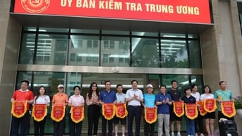 Hội thao chào mừng thành công Đại hội đại biểu Đảng bộ Cơ quan Ủy ban Kiểm tra Trung ương nhiệm kỳ 2025-2030