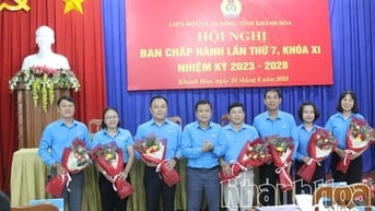 Hội nghị Ban Chấp hành Liên đoàn Lao động tỉnh lần thứ 7, nhiệm kỳ 2023 - 2028