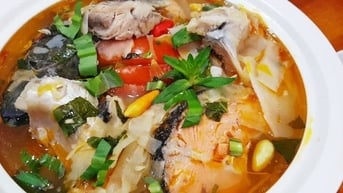 Cách nấu canh chua cá hồi không tanh, siêu bổ dưỡng